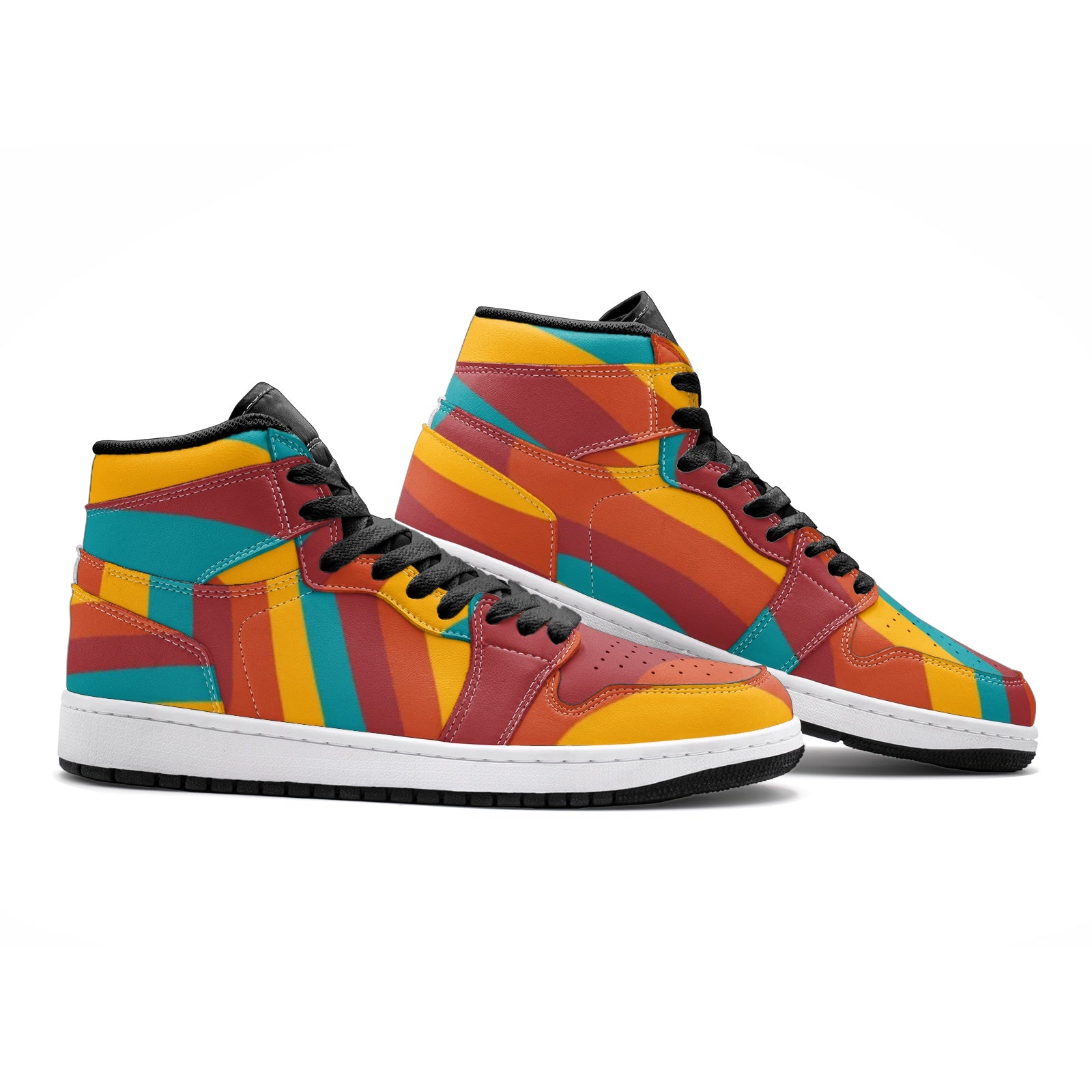Unisex Retro Wave Fashion Sneakers - Comfortable Tennis Shoes for Men & Women - Perfect for Casual Wear, Running & Gym Workouts