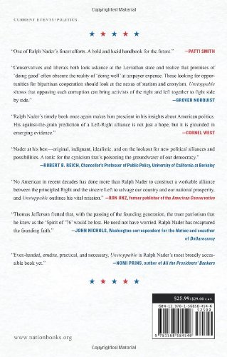 Unstoppable: The Emerging Left-Right Alliance to Dismantle the Corporate State - Political Book for Bipartisan Reform Advocates | Perfect for Political Science Students & Activists