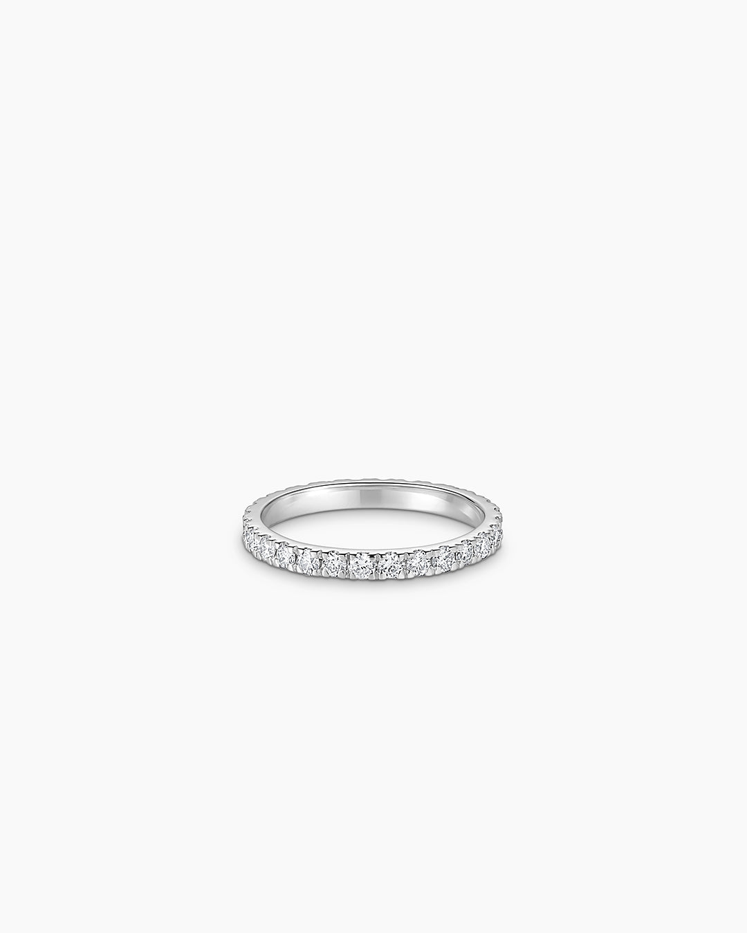 Lab Grown Diamond Eternity Ring 2mm - Durable & Elegant Wedding Band for Women, Perfect for Anniversaries, Engagements & Special Occasions