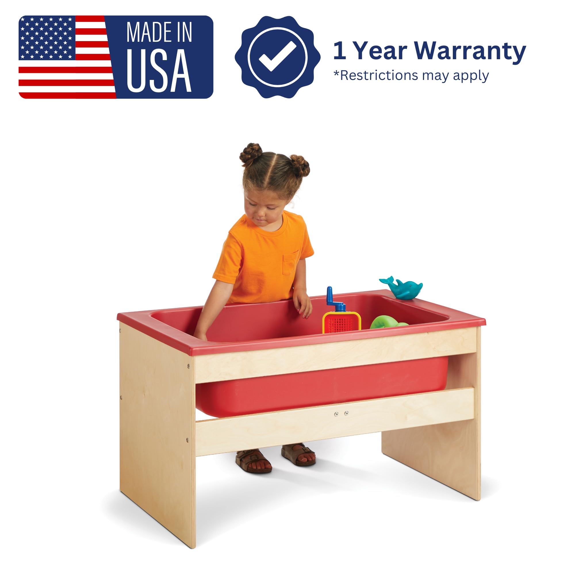 Jonti-Craft YoungTime Sensory Table for Kids - Durable & Interactive Play Table for Sensory Learning, Preschool & Daycare Activities - Perfect for Sand, Water & Tactile Exploration