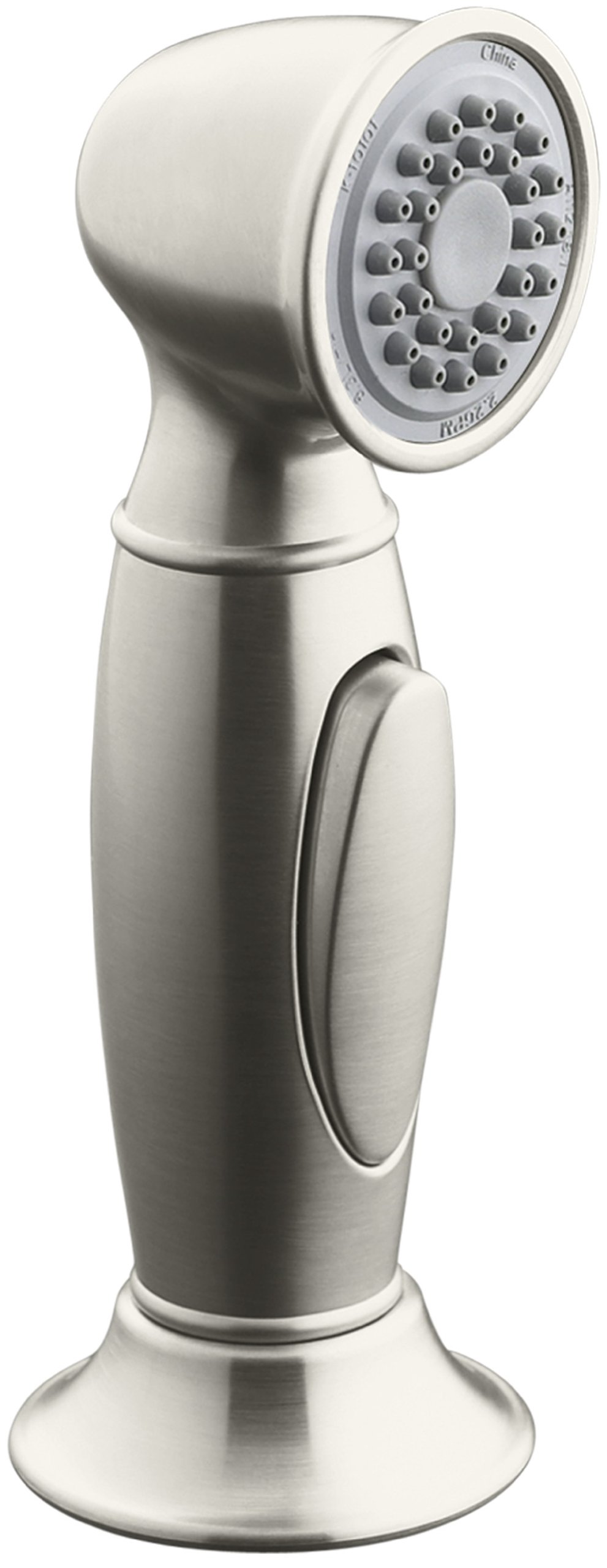 KOHLER 471159 Accent SIDESPRAY Bathroom Faucet - Vibrant Brushed Nickel Finish for Modern Vanities & Sinks | Perfect for Home & Hotel Renovations