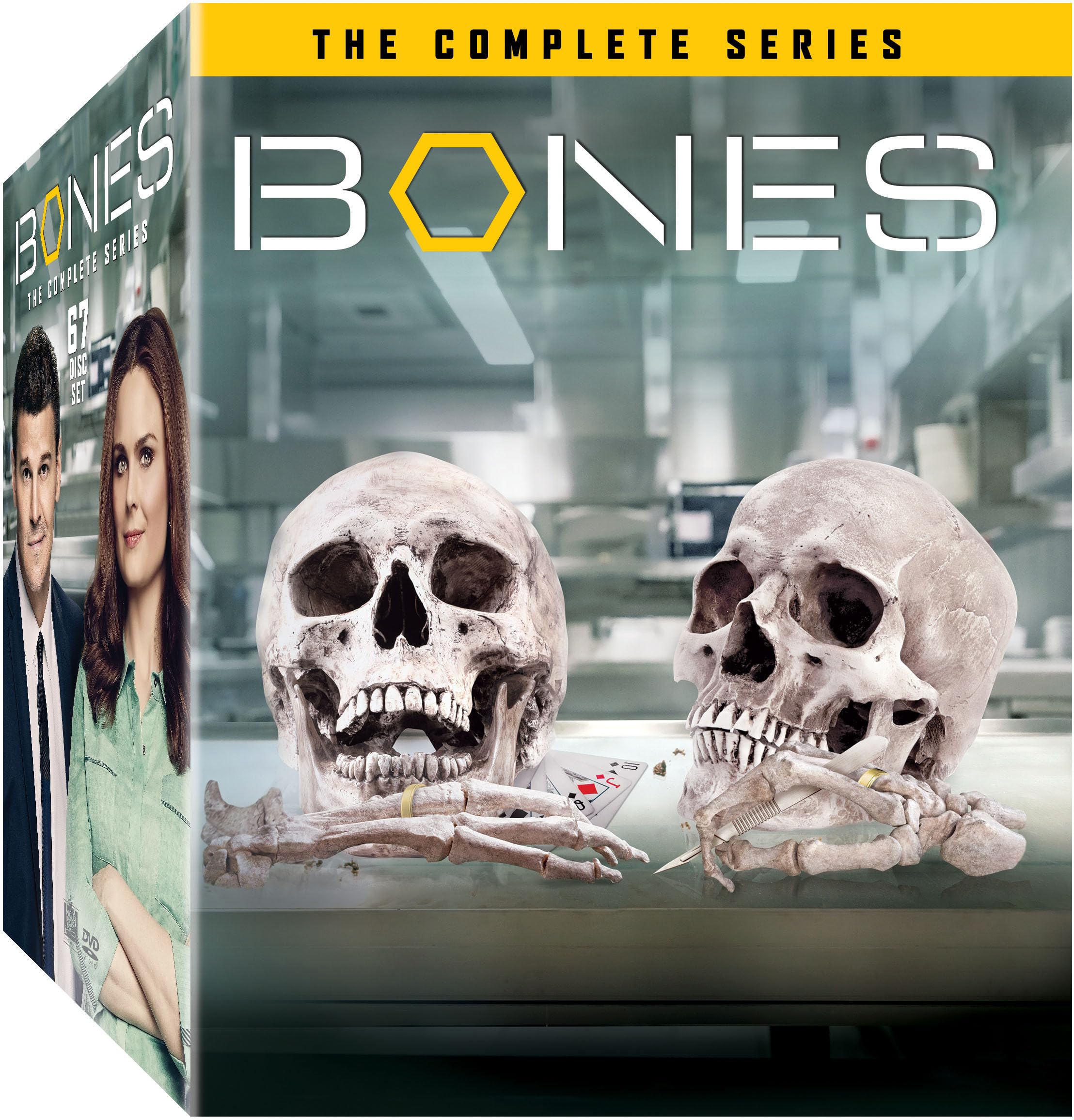 Bones: The Complete Series DVD Box Set - Crime Drama TV Show Collection for Mystery Lovers & Binge-Watching