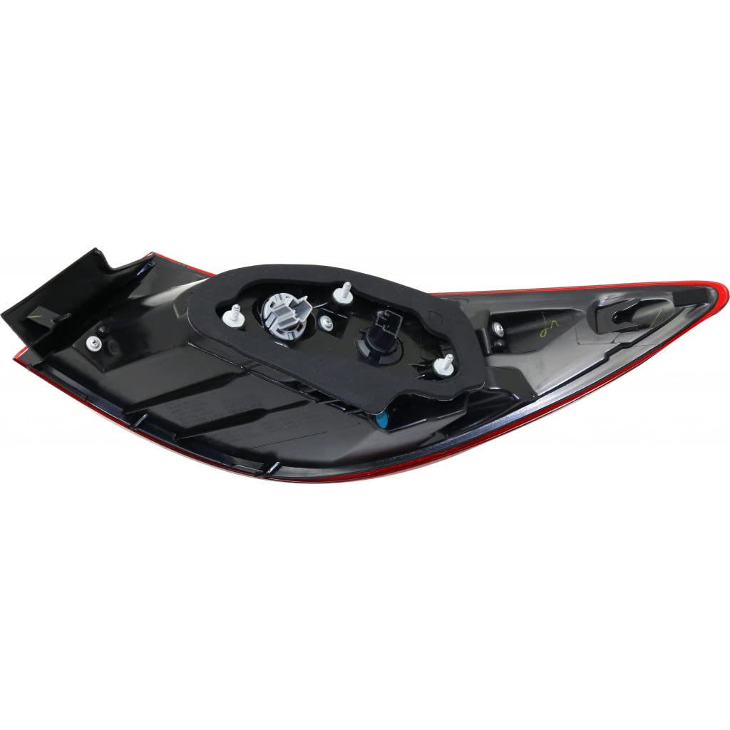 2014-2018 Mazda 3 Sedan Driver Side Outer Tail Light Assembly - CAPA Certified Replacement for MA2804117/MA2804117C | Perfect for Night Driving & Enhanced Vehicle Safety | Part# 615343221724, BHN151160B