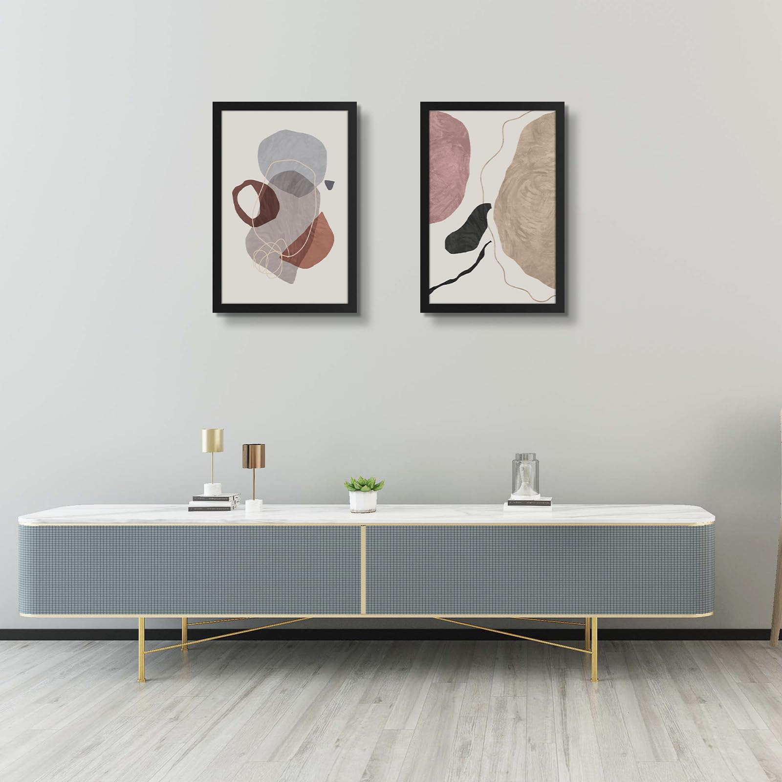 12x18 Poster Frame Set of 8 - Golden State Art Wall Display Frames with Plexiglass & Engineered Wood, Horizontal or Vertical Hanging with Sawtooth Hangers - Perfect for Home Decor, Office Art Display & Photo Gallery Wall Arrangement
