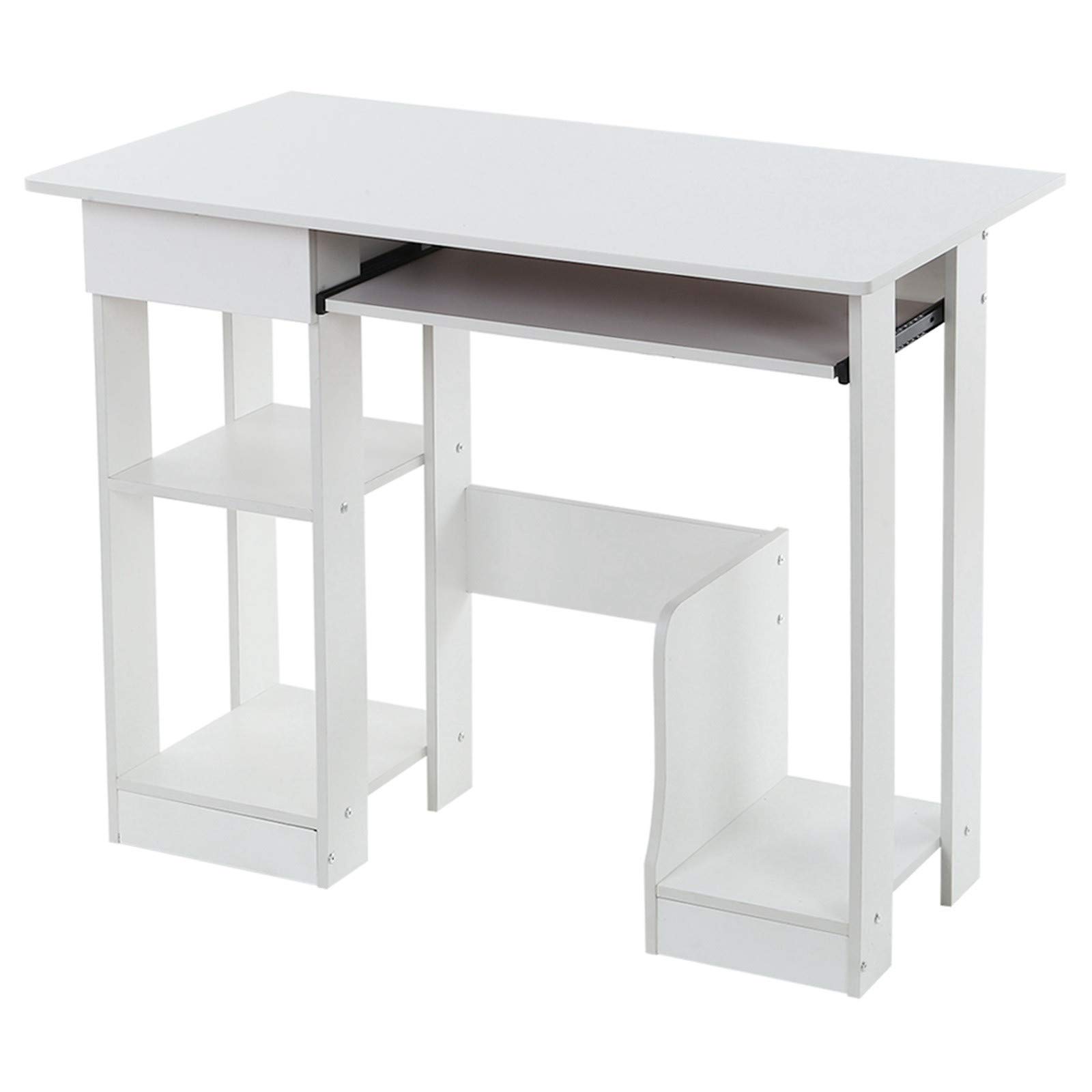 Modern Minimalist Home Office Desk - Computer Desk for Work, Study & Gaming - Ergonomic Writing Table for PC & Laptop - Perfect Workstation for Students & Professionals - Home Office, Study Room & Gaming Setup