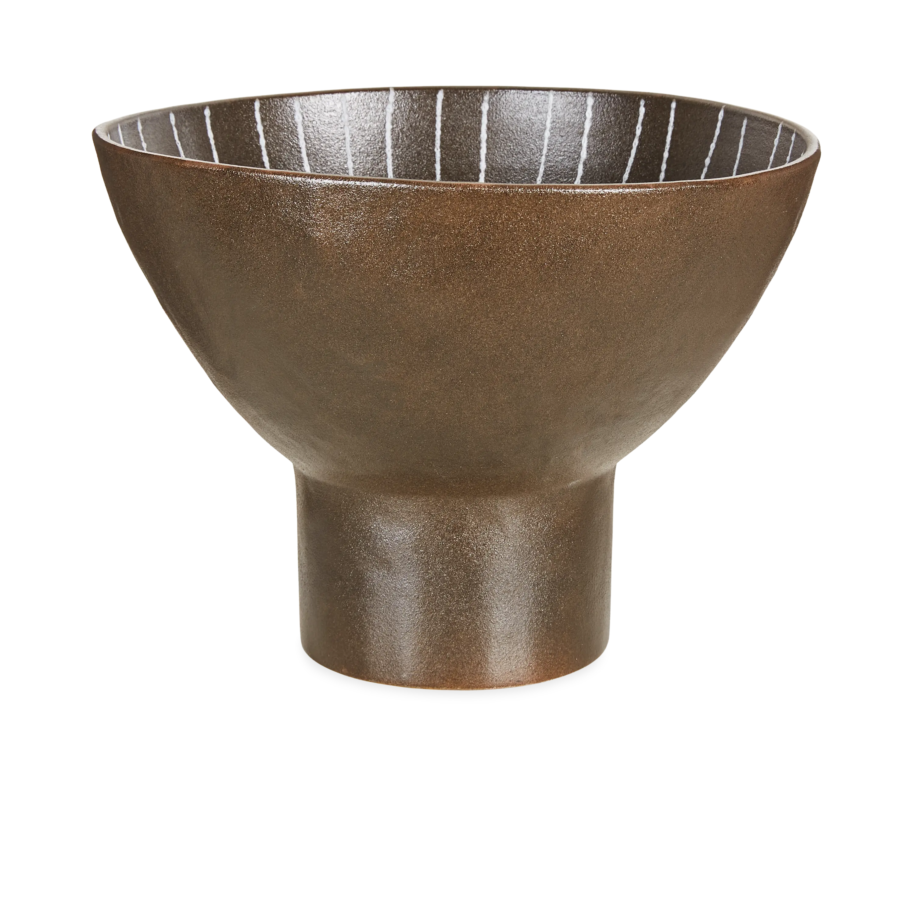 Handmade Stoneware Footed Bowl - Durable & Elegant Ceramic Serving Bowl for Soup, Salad, Dessert | Perfect for Dining, Entertaining & Home Decor