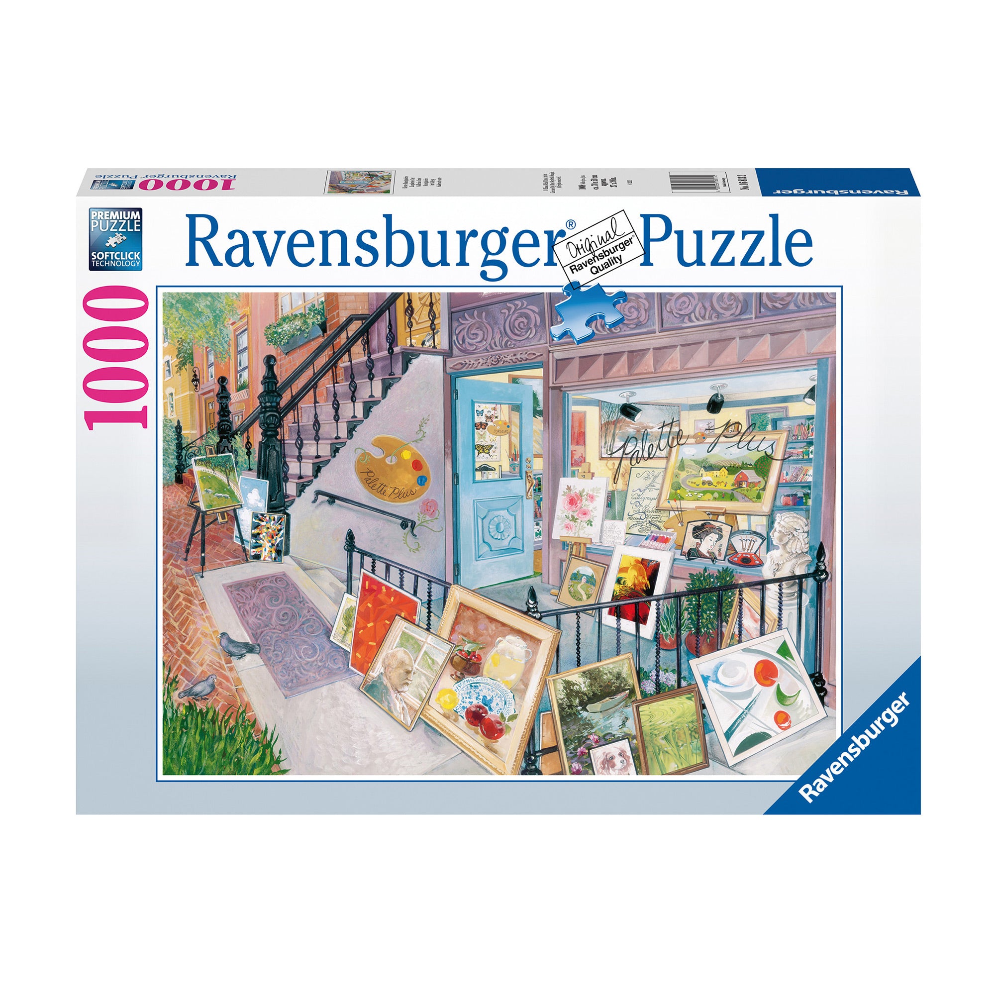1,000 Piece Jigsaw Puzzle - Art Gallery Collection - Perfect for Family Game Night & Stress Relief