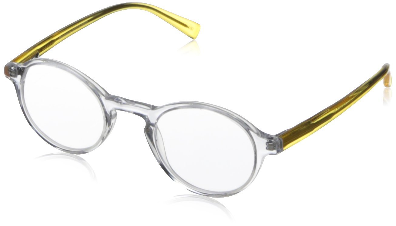 Matte Black Dottie-250 Oval Reading Glasses for Women & Men - Lightweight +2.50 Readers for Computer Work, Reading Books & Close-Up Tasks
