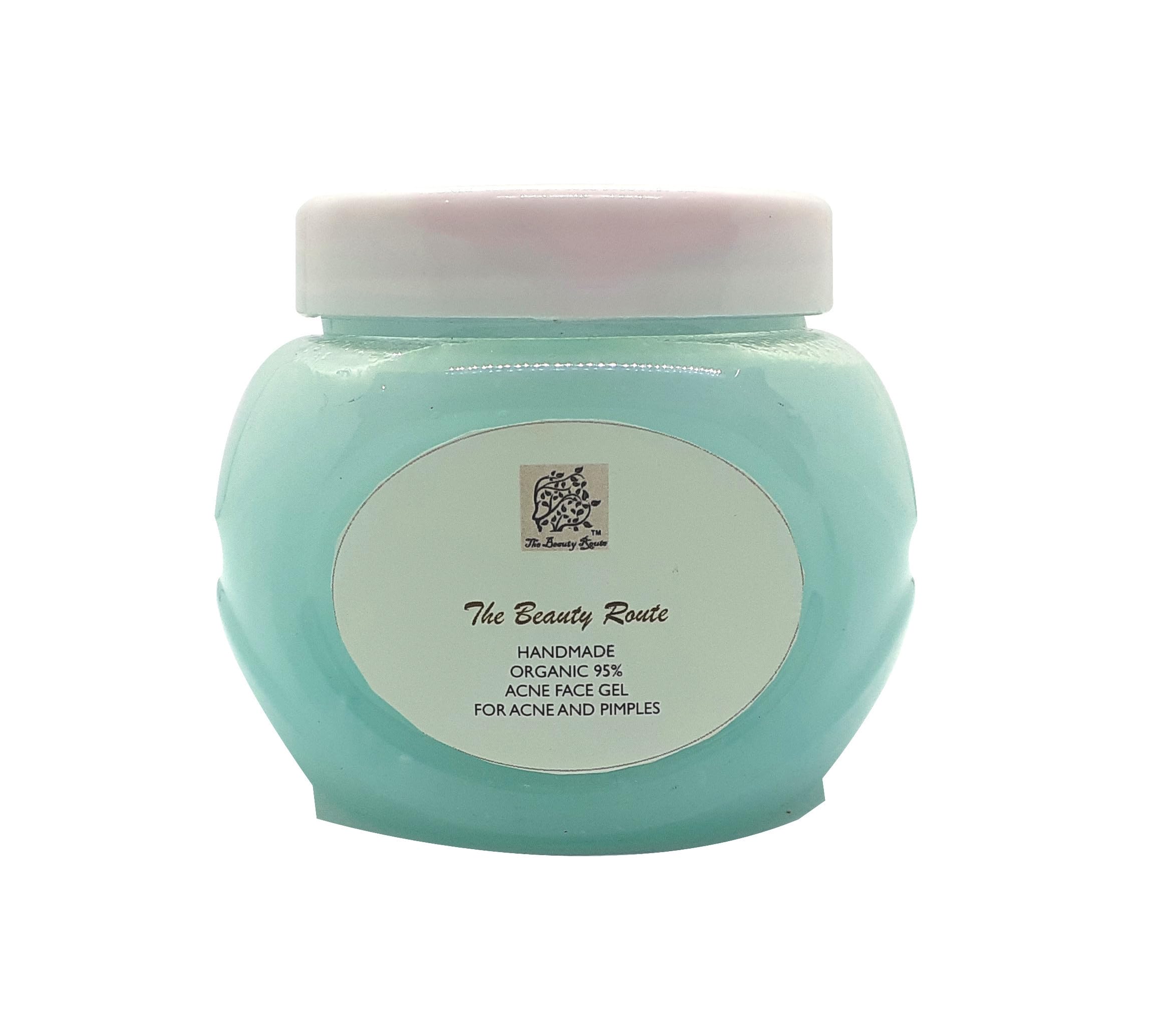 The Beauty Route Acne Face Gel for Men & Women – 100g | Oil-Free, Fast-Acting Acne Treatment | Perfect for Daily Skincare & Blemish Control