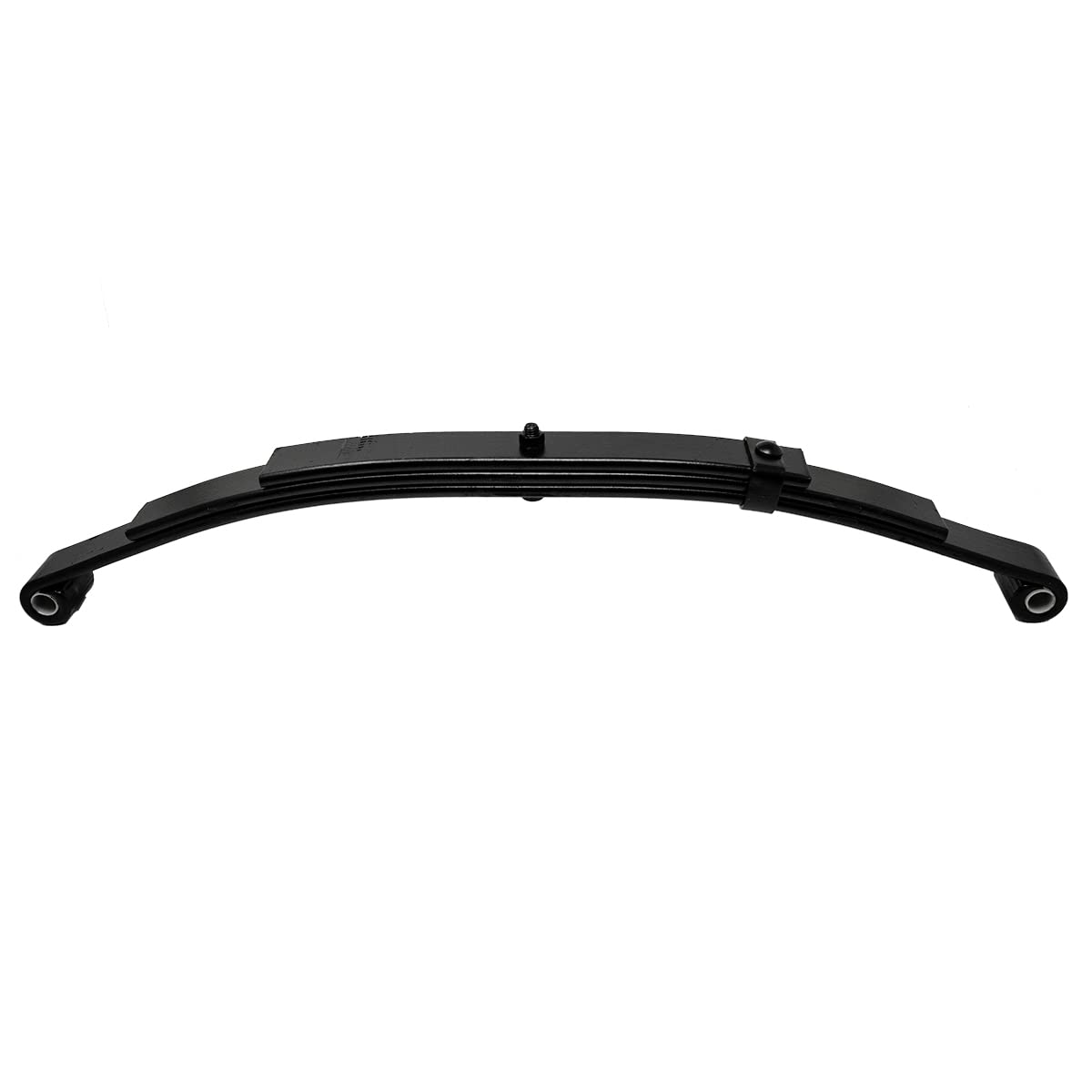 RUSSO 2PK 25-1/4-inch 2K 3 Leaf Double Eye Leaf Spring - Heavy Duty Suspension Replacement for Trucks & Trailers - Perfect for Off-Roading, Towing & Commercial Use