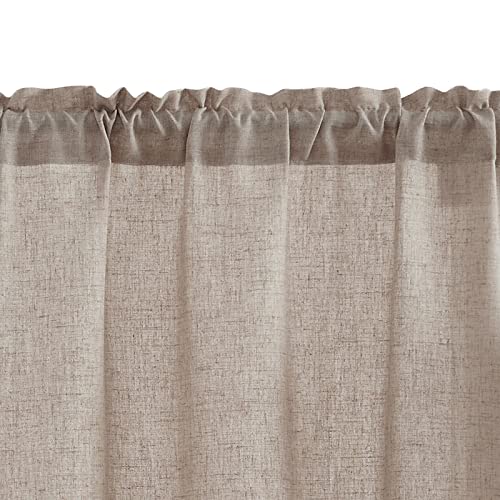 Rod Pocket Solid Taupe