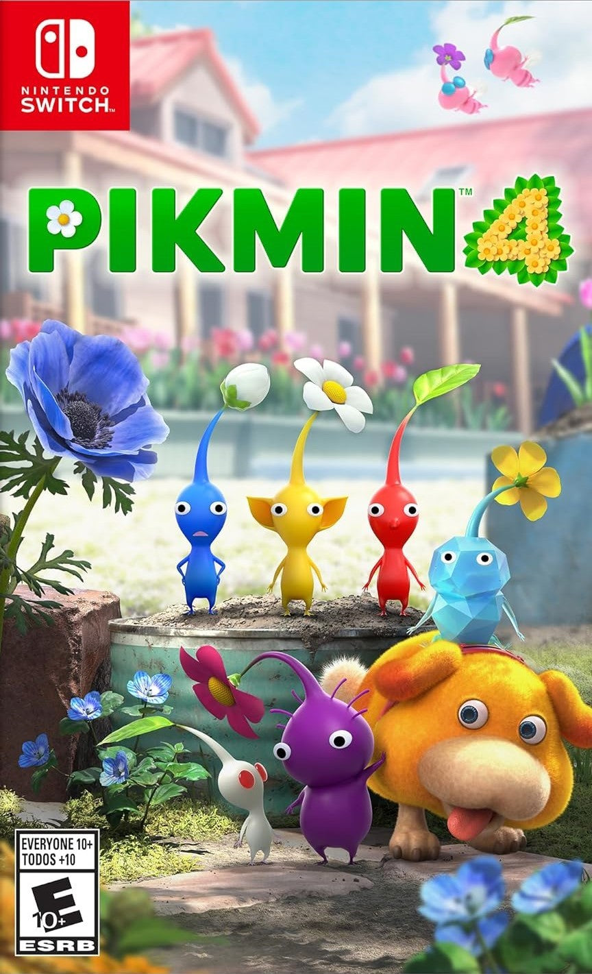 Used Pikmin 4 Nintendo Switch Game - Adventure Strategy Game for Kids & Adults - Perfect for Family Game Nights & Solo Play