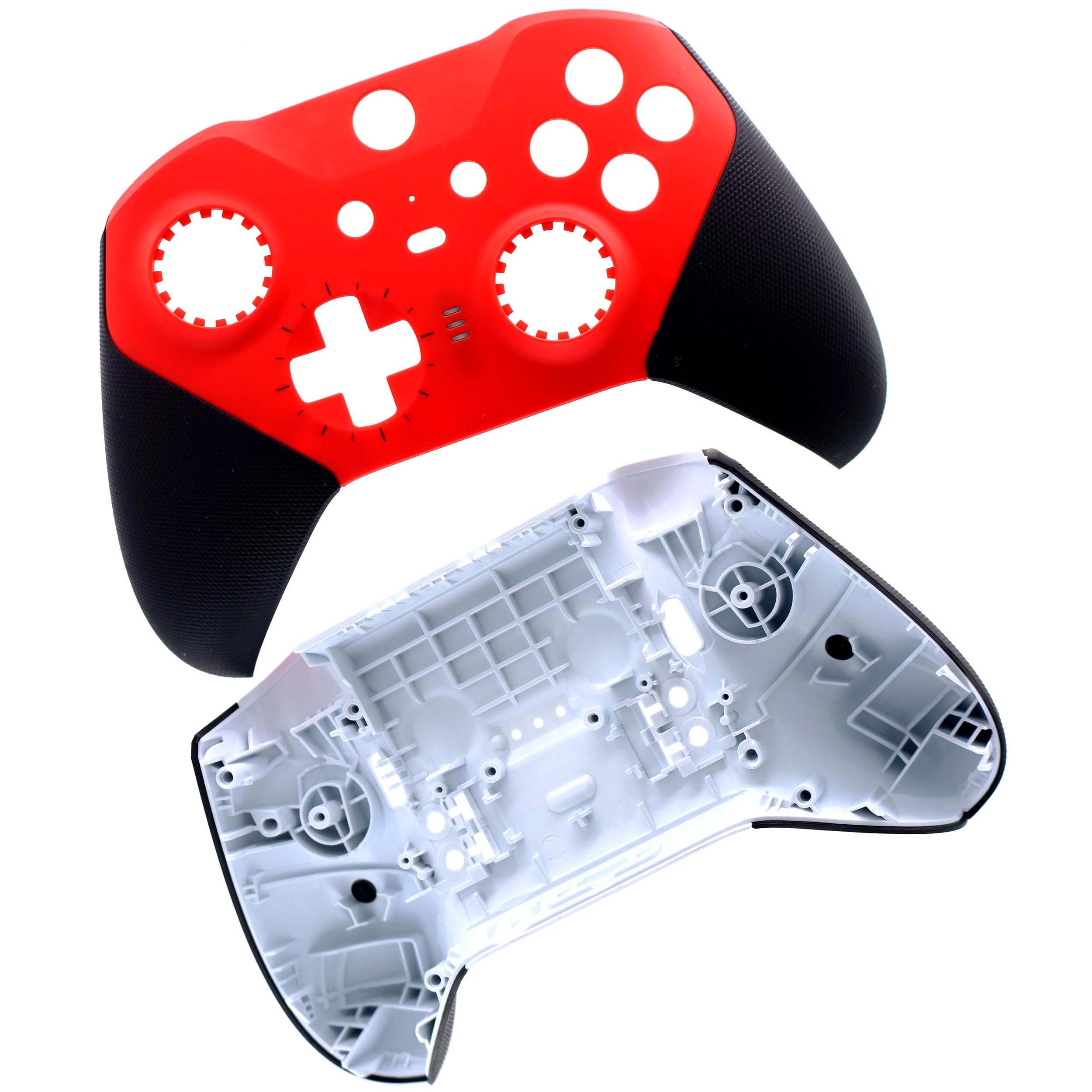 Xbox One Elite 2 Controller Model 1797 Replacement Front Housing Shell & Back Case Cover Kit (Red) - Compatible with Xbox Elite Series 2, Perfect for Gaming, Repair, and Customization