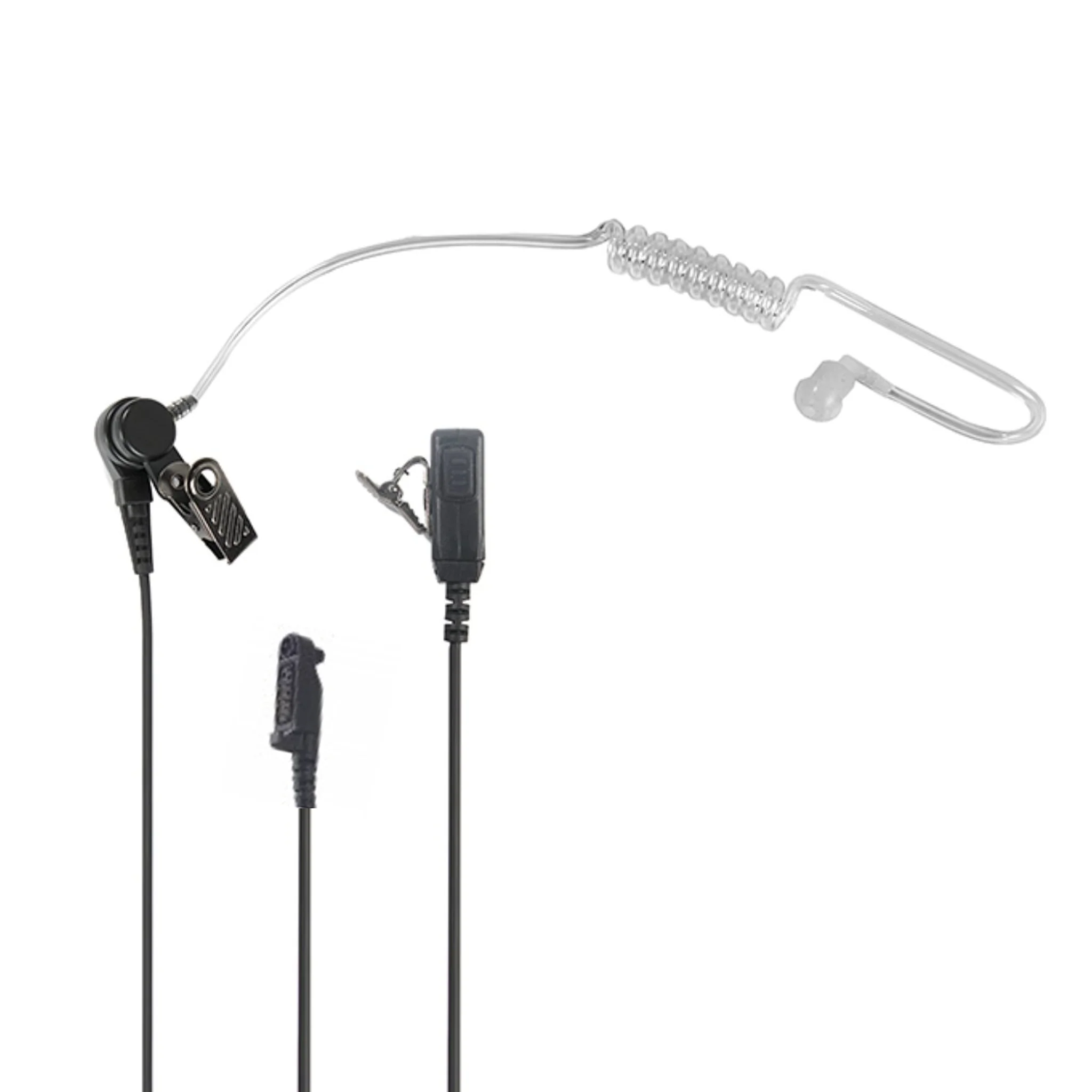 Atlantic Radio EAN22 Acoustic Tube Earpiece - Professional Surveillance Kit for H Series Radios | Covert Communication for Security & Law Enforcement