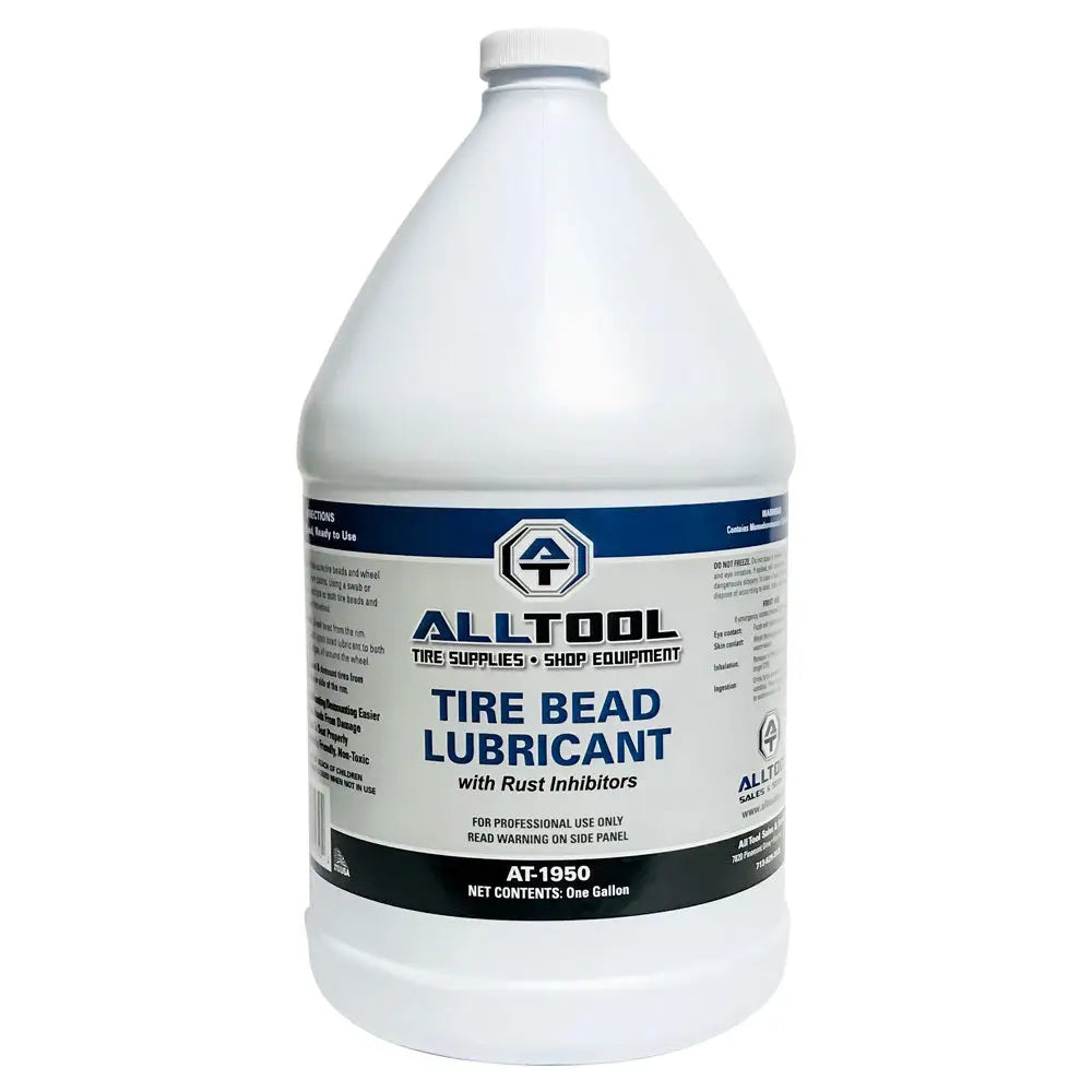 All Tool 1 Gallon Tire Bead Lubricant AT 1950 - Professional Tire Mounting Solution for Cars, Trucks & ATVs - Perfect for Auto Shops & DIY Enthusiasts