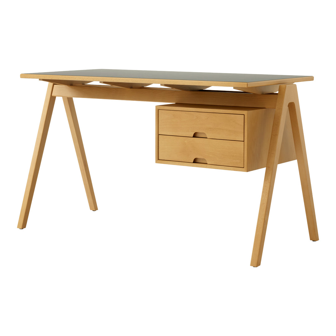 Daystak RD3 Modern Computer Desk - Ergonomic Home Office Desk for Work & Study, Compact Writing Desk with Sturdy Metal Frame, Perfect for Small Spaces & Apartments (Home Office, Gaming, Remote Work)