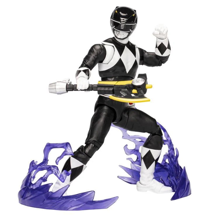 Mighty Morphin Power Rangers Lightning Collection Remastered Black Ranger Action Figure - Collectible Toy for Fans, Display & Play | Perfect for Home Decor, Gifts & Role-Playing Scenes