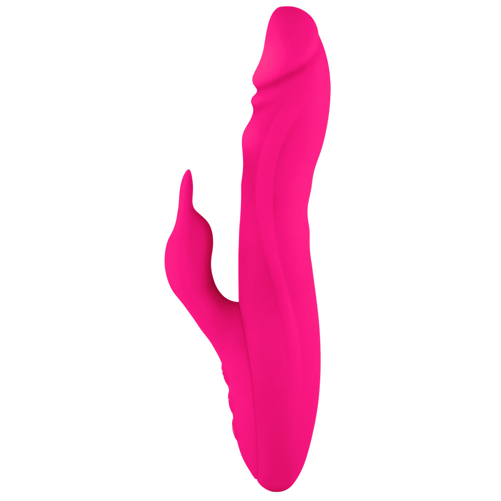 FemmeFunn Booster Rabbit Vibrator - Powerful Dual Stimulation G-Spot & Clitoral Vibrator for Women - Perfect for Solo Play & Couples Intimacy