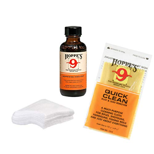 Premium Gun Bore Cleaner & Rust Remover Cloth - 40-50 High-Quality Cleaning Patches for Pistols, Rifles, Shotguns | Effective Lead & Carbon Removal for Firearm Maintenance | Perfect for Range Days & Long-Term Gun Storage