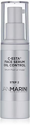 Jan Marini C-ESTA Vitamin C Serum for Oily Skin - 1 oz | Brightening & Oil Control Face Treatment | Daily Skincare for Acne-Prone & Combination Skin