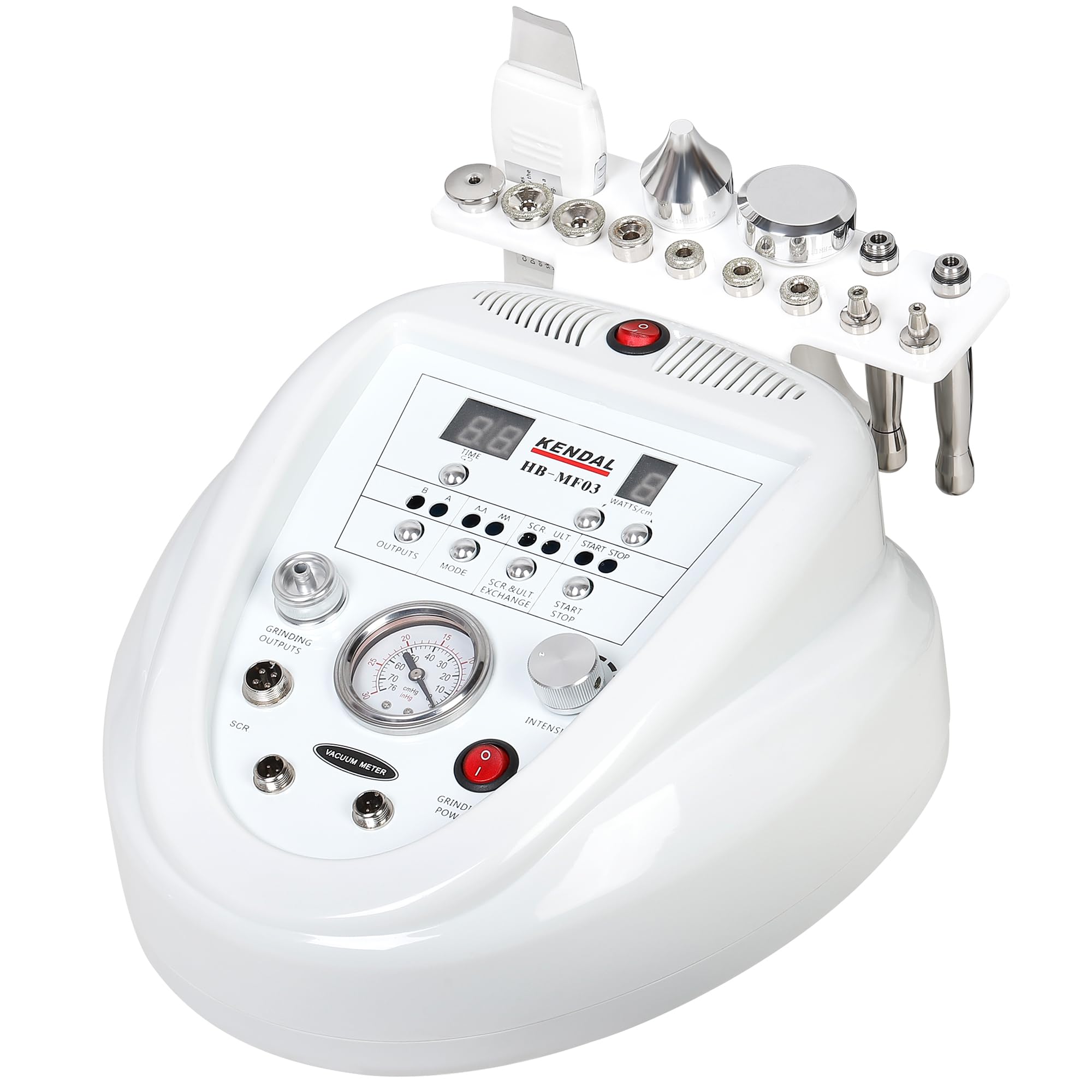 Professional Diamond Microdermabrasion Machine - 3 in 1 Skin Exfoliator & Rejuvenation Device for Face & Body | At-Home Spa Treatment, Anti-Aging & Acne Scar Removal