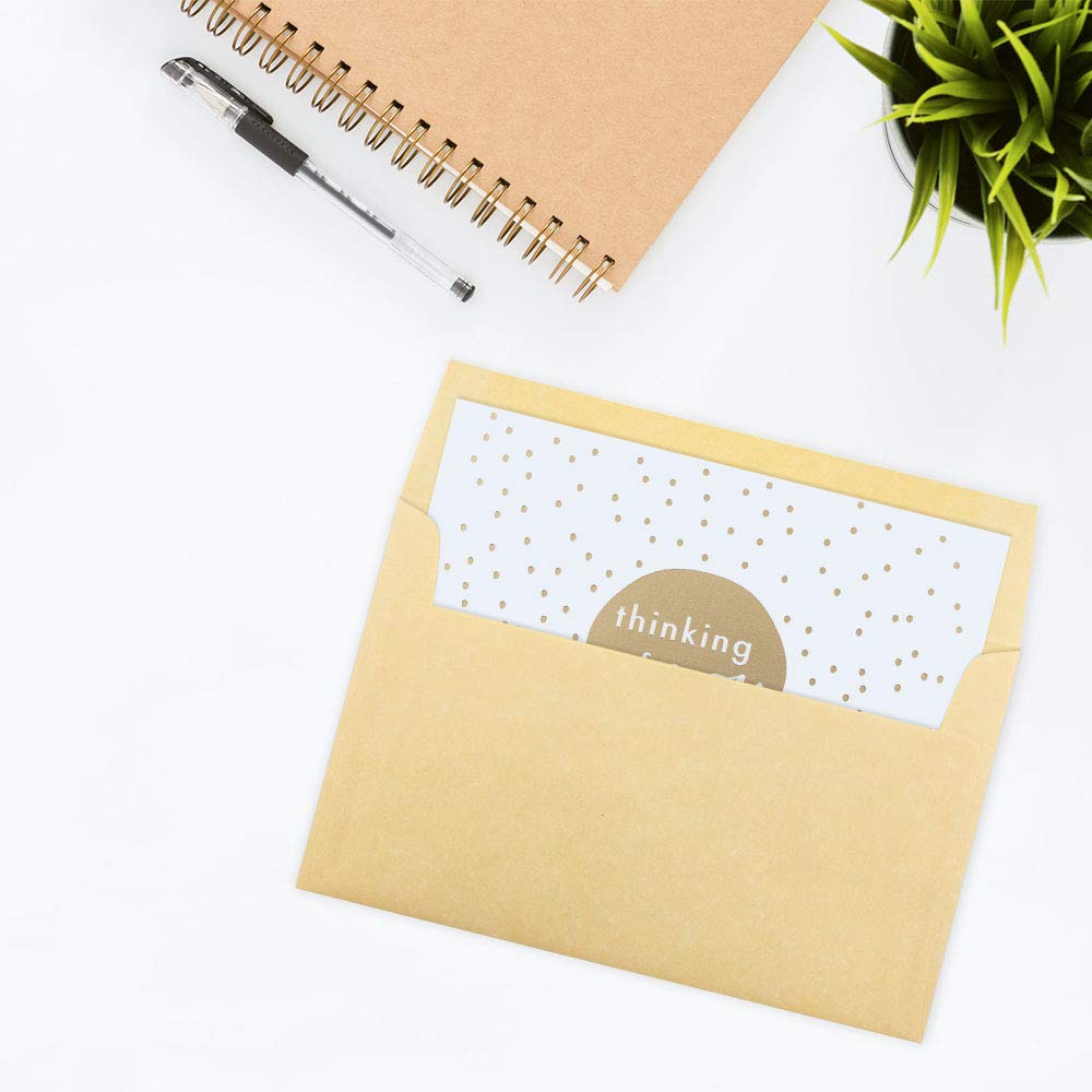 JAM PAPER A10 Parchment Invitation Envelopes 6x9.5 Inch - 1000 Antique Gold Recycled Envelopes Bulk Pack - Perfect for Wedding Invitations, Greeting Cards & Business Correspondence