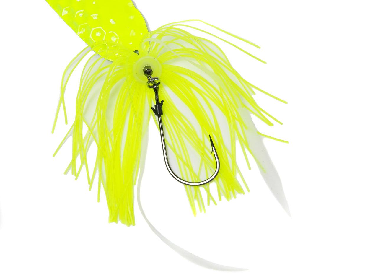 Jigging World Fluke Spoon Rigs - Premium Saltwater Fishing Lures for Fluke, Flounder & Sea Bass - Perfect for Inshore & Offshore Angling