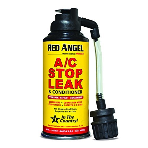 BlueDevil Red Angel A/C Stop Leak & Conditioner - Fix Car AC Leaks Fast | HVAC System Repair for Cars & Trucks | Ideal for Summer Cooling & Vehicle Maintenance