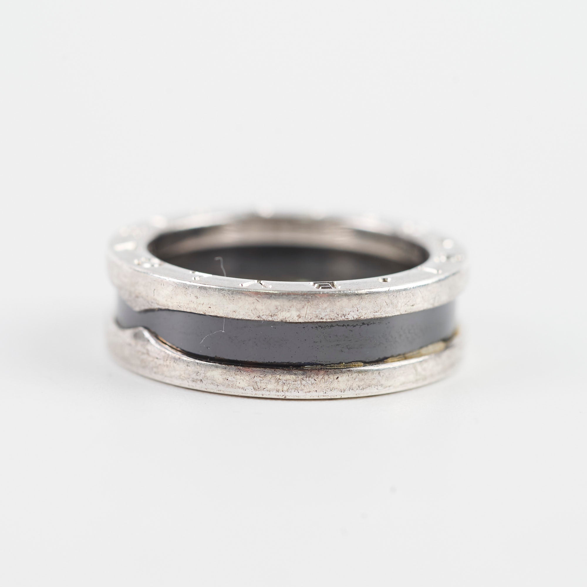 Bvlgari B Zero 1 Ring in 18K White Gold - Size 56 for Women | Luxury Italian Jewelry for Special Occasions & Gifts