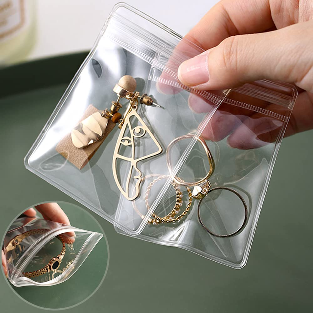 Transparent Jewelry Storage Book Organizer - 84 Grids + 30 Bags for Earrings, Necklaces, Bracelets & Rings | Portable Anti-Oxidation Jewelry Case | Perfect for Travel, Home & Gift Giving