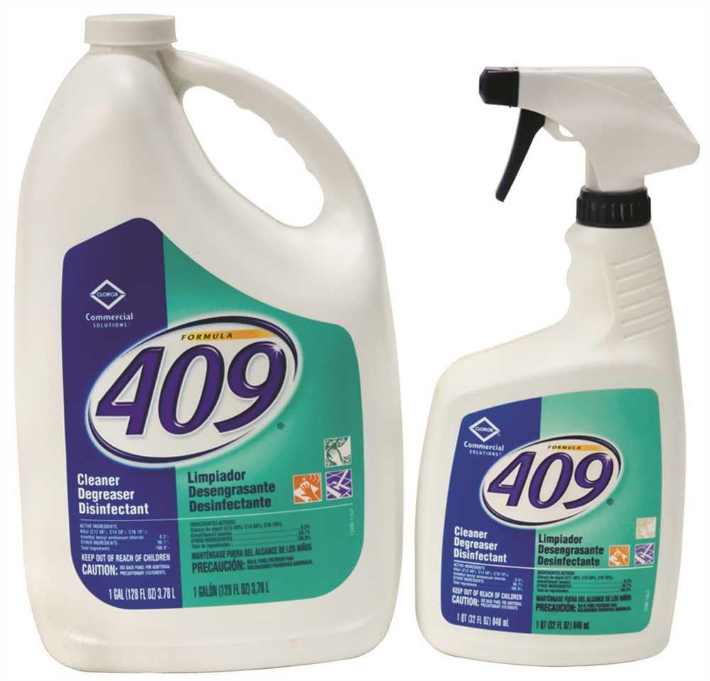 Formula 409® All-Purpose Cleaner and Degreaser - Powerful Multi-Surface Cleaner for Kitchen, Bathroom, Garage & Tough Grease Removal