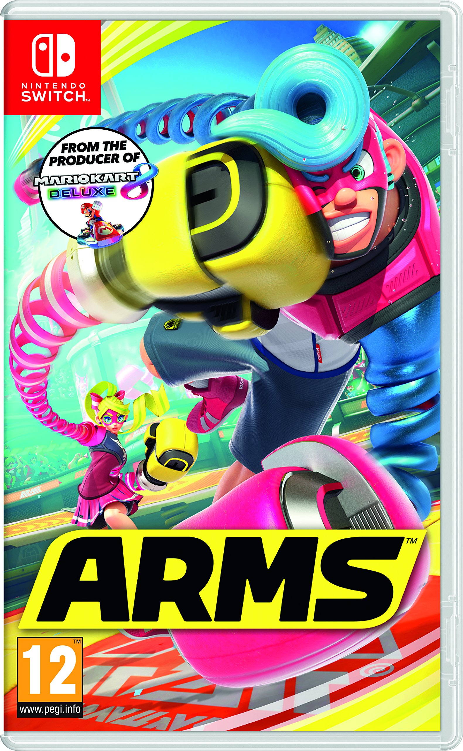 Nintendo ARMS for Nintendo Switch - Fighting Game with Motion Controls | Perfect for Multiplayer Battles & Family Game Nights