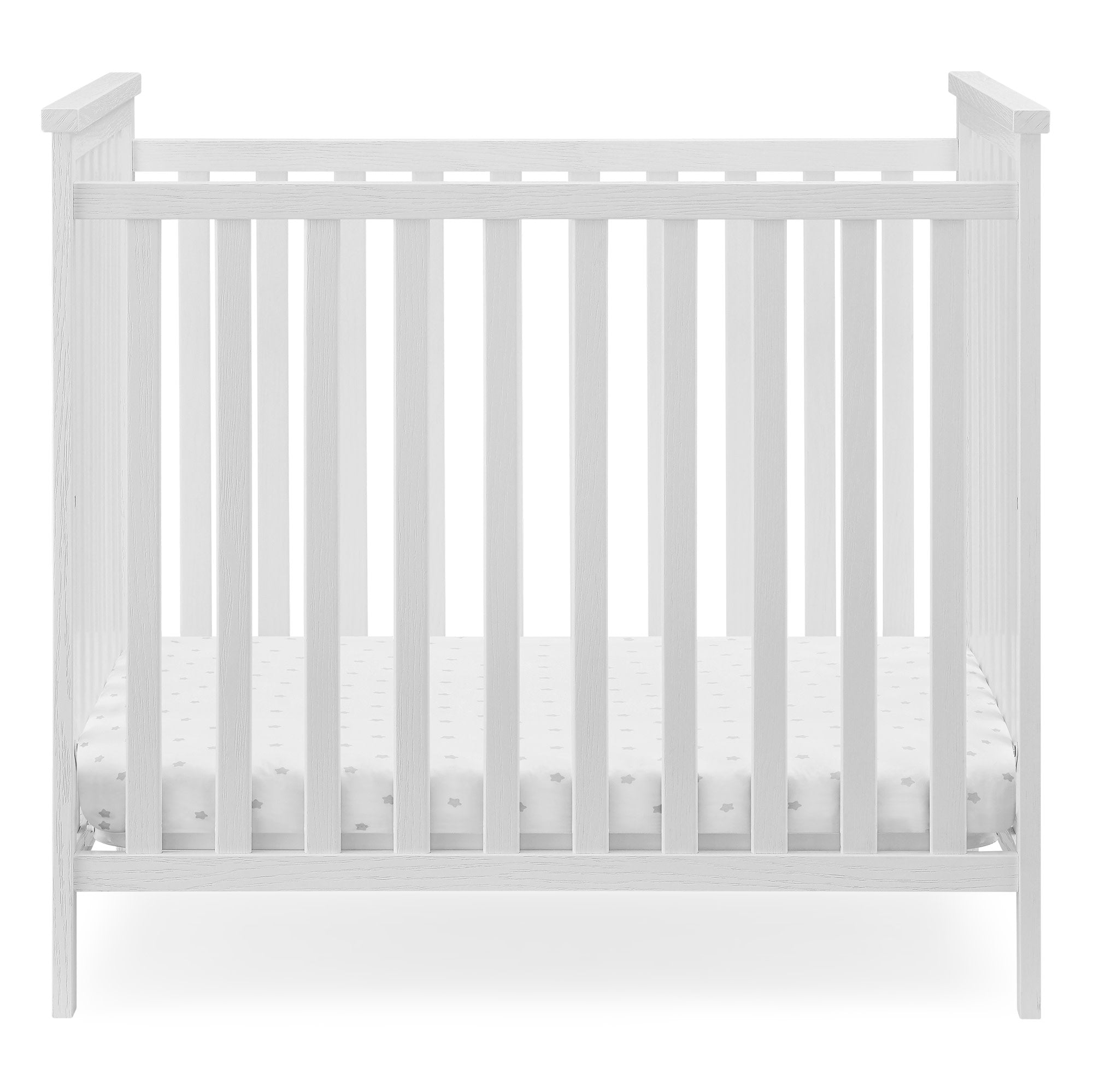 Middleton Mini Crib with 2.75 Inch Mattress - Portable Baby Crib for Small Spaces, Nursery & Travel | Perfect for Apartments, Daycare & Grandparents' House
