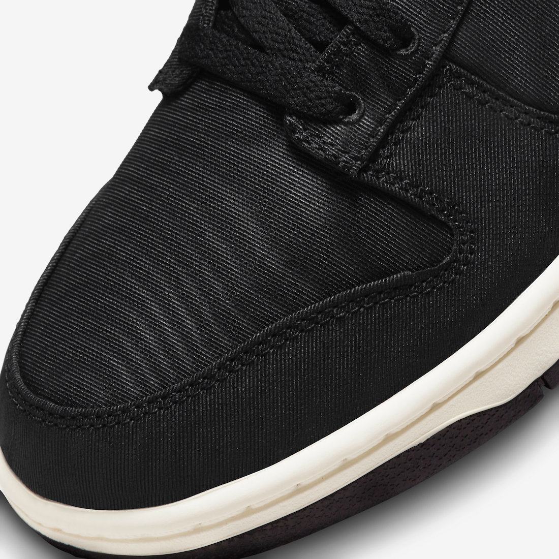 Nike Men's Dunk Premium Low Retro Sneakers - Black/Sail White - Casual & Streetwear Shoes for Everyday Comfort & Style