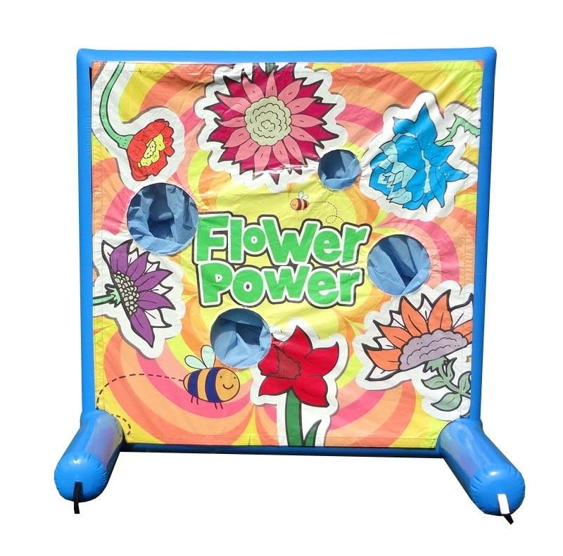 TentandTable Sealed Air Frame Game Set - Includes Frame, Panel, Hand Pump, Balls & Storage Bag - Perfect for Backyard Parties, Carnivals, School Events & Birthday Celebrations - Outdoor Tossing Game for Family Fun