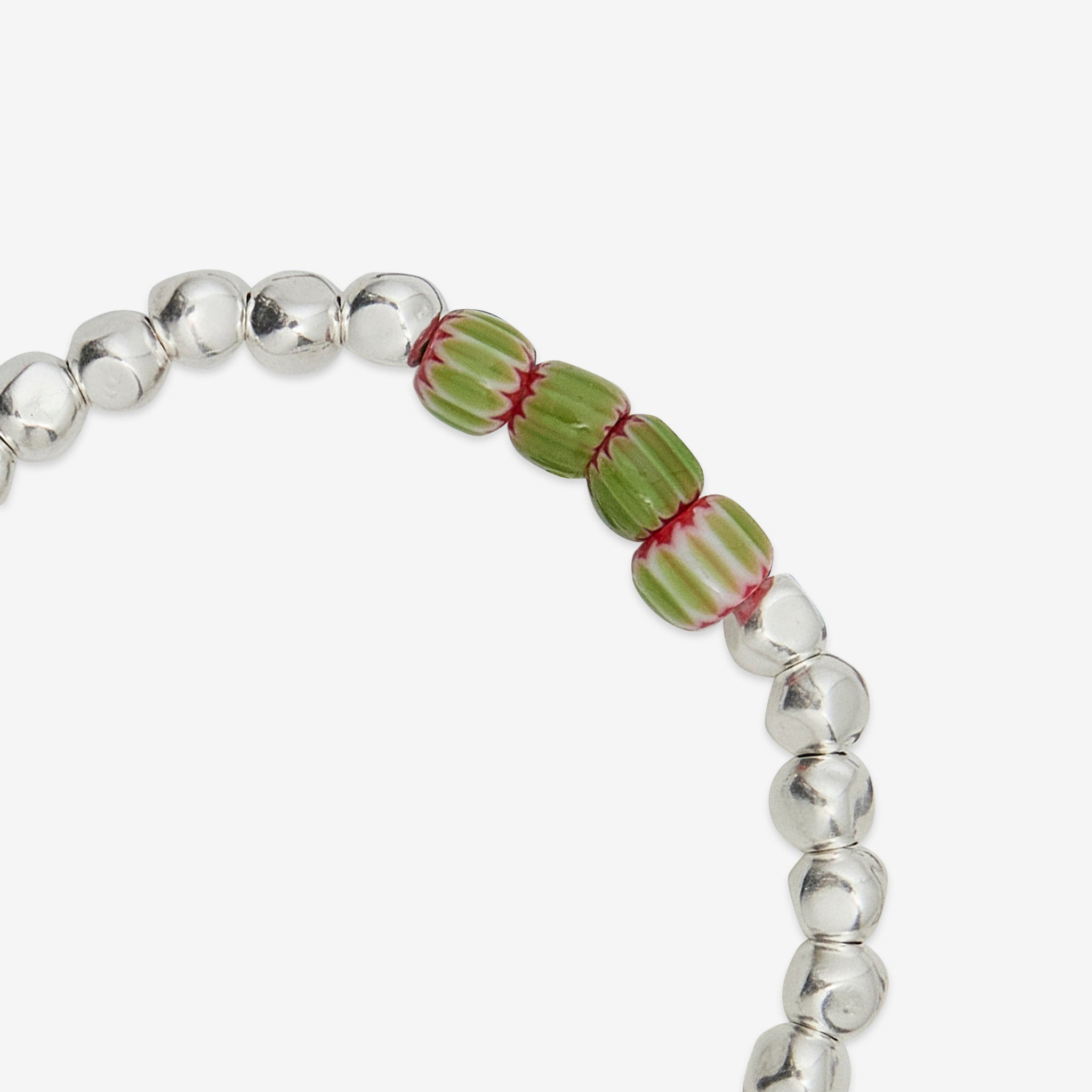 Edition No. 2 Green & Red Bracelet - Elegant Fashion Jewelry for Women, Perfect for Parties, Weddings & Daily Wear