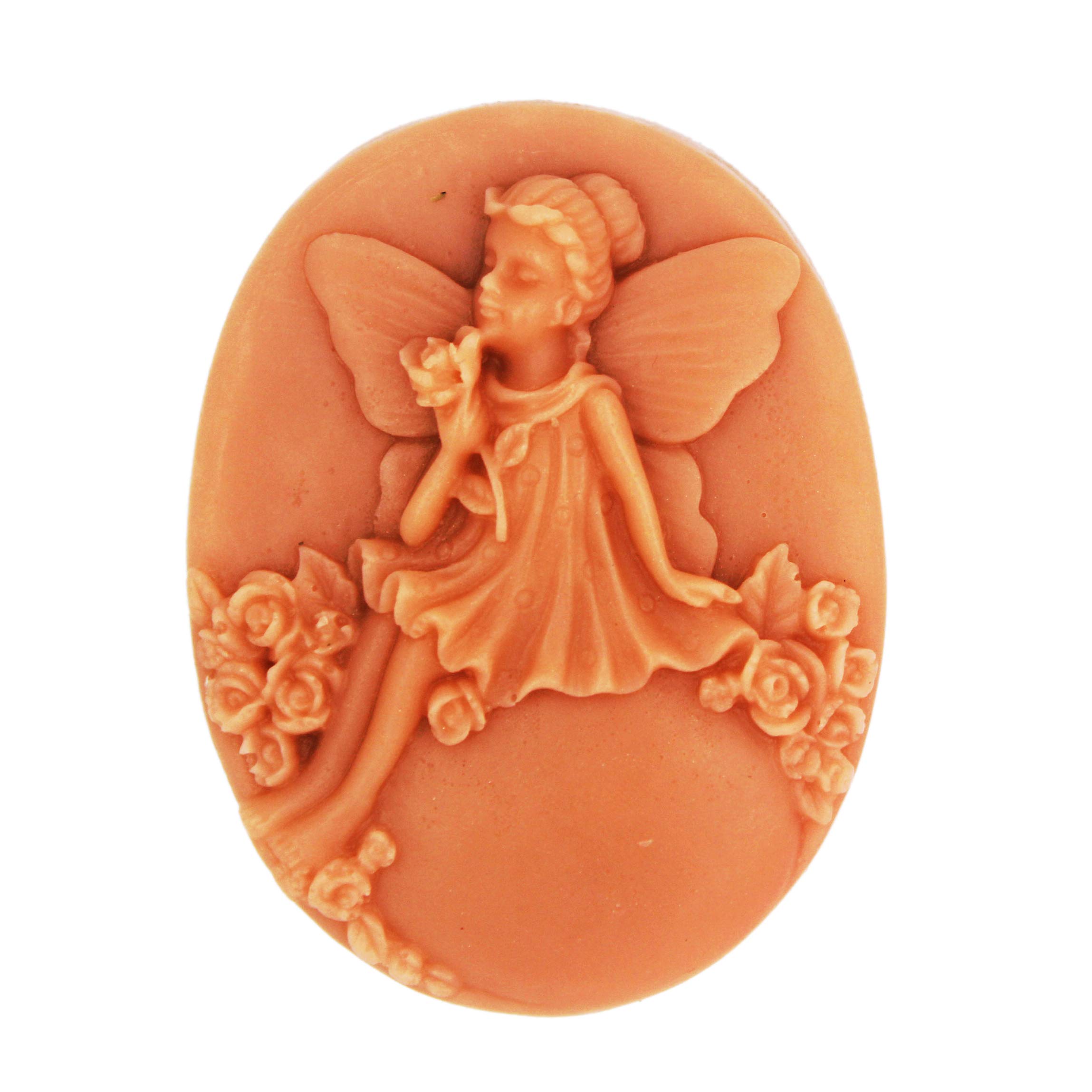 Rose Angel Silicone Soap Molds for DIY Handmade Soap Making - Perfect for Crafting, Bath Bombs, Candle Making & Gift Ideas