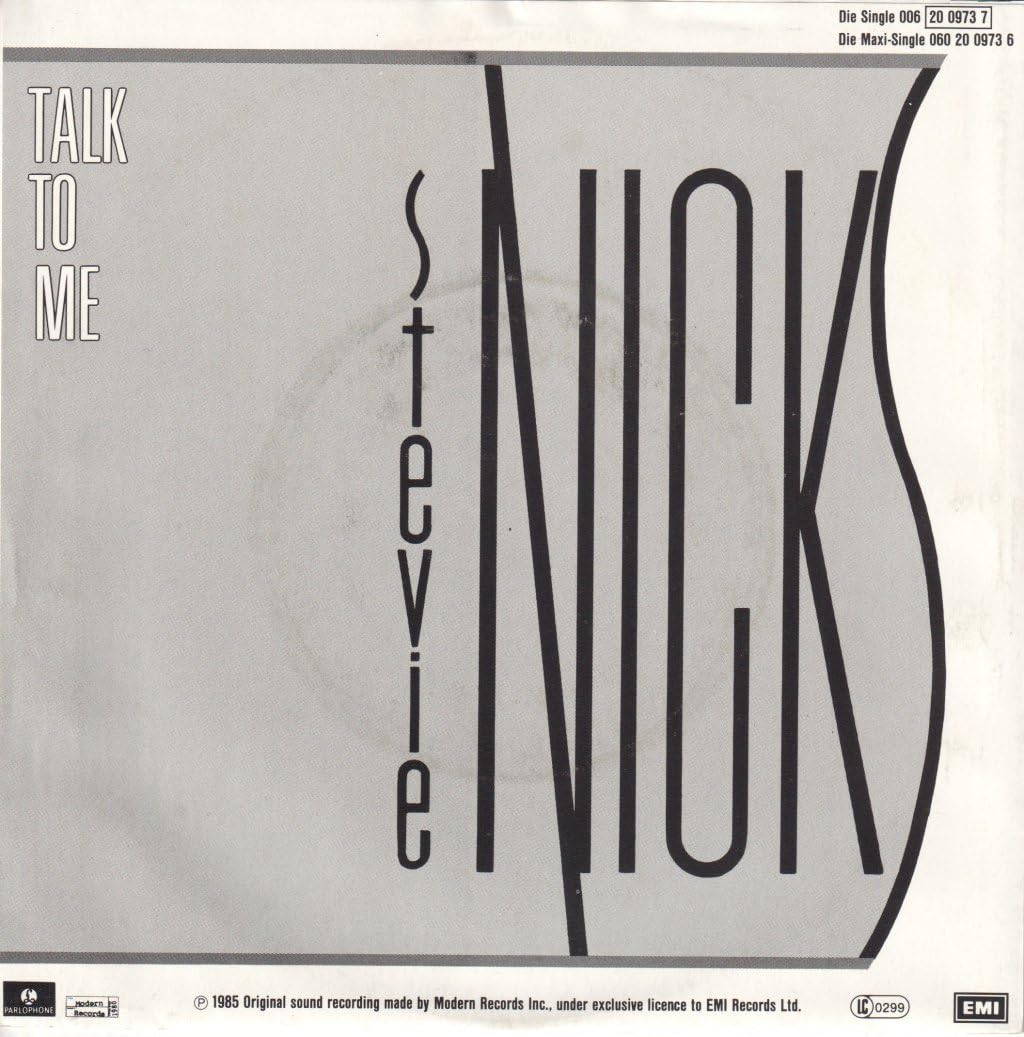 Talk to Me (1985) Vinyl Single 7'' - Limited Edition Retro Music Collectible for Vinyl Enthusiasts and Home DJs