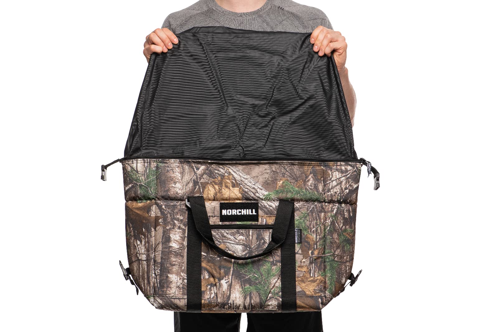 NorChill Soft Coolers - Insulated Soft-Sided Cooler Bag with Realtree Xtra Camo Design | Perfect for Camping, Picnics, Beach Trips & Outdoor Adventures