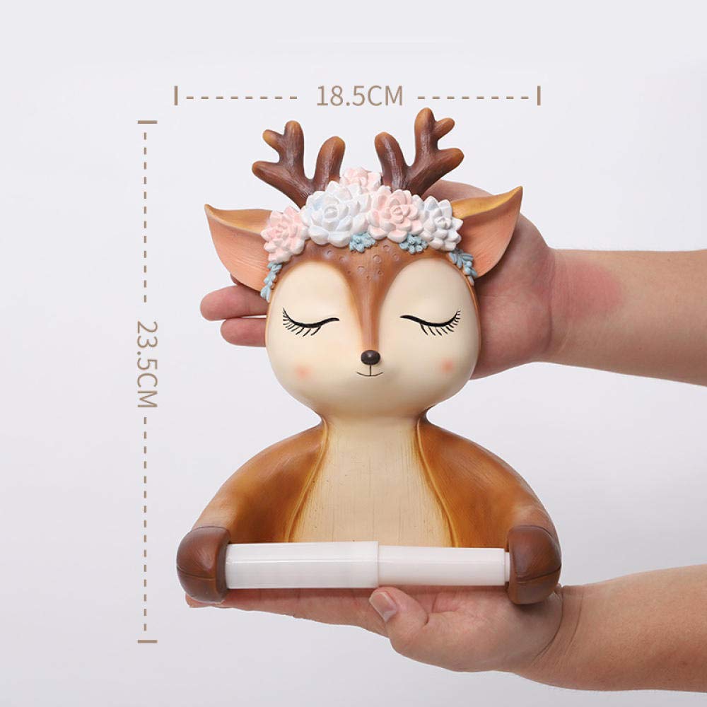 3D Sculpture Statues - Elegant Home Decor Tissue Holder Box & Wall Art for Bathroom, Living Room, and Bedroom | Perfect Napkin Storage and Decorative Figurine for Modern Interior Design