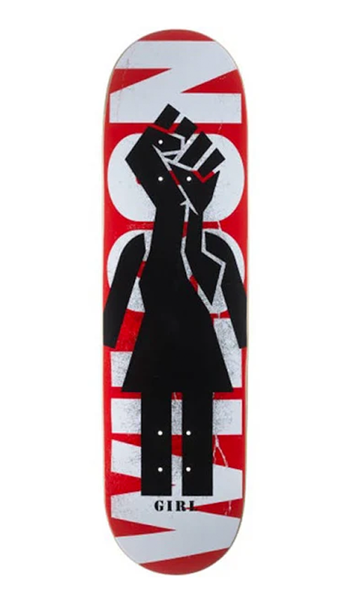 Girl Power OG Jeron Wilson Skateboard Deck 8.25 Inch - Perfect for Street Skating, Tricks & Skatepark Sessions