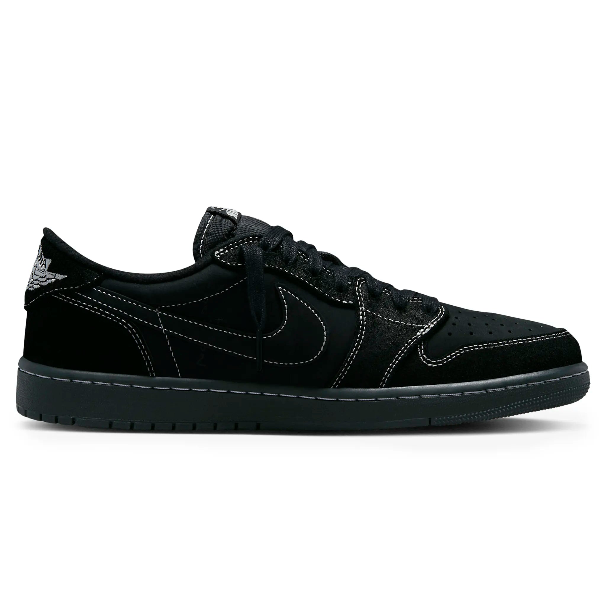 Travis Scott x Air Jordan 1 Low OG SP Black Phantom Sneakers - Limited Edition Men's Basketball Shoes for Streetwear & Sneaker Collectors - Perfect for Casual Wear, Sneaker Events & Hip Hop Fashion
