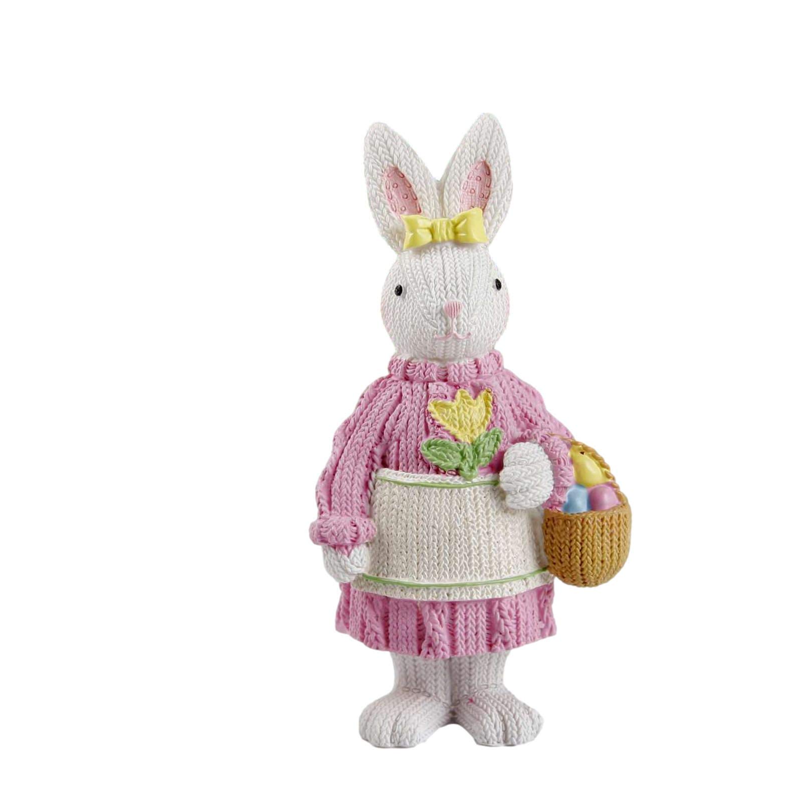 Easter Bunny Decorations - Cute Rabbit Ornaments for Kids Room, Desktop, Easter Egg Gifts - Perfect for Easter Party Decor, Spring Home Decor & Children's Bedroom Decorations