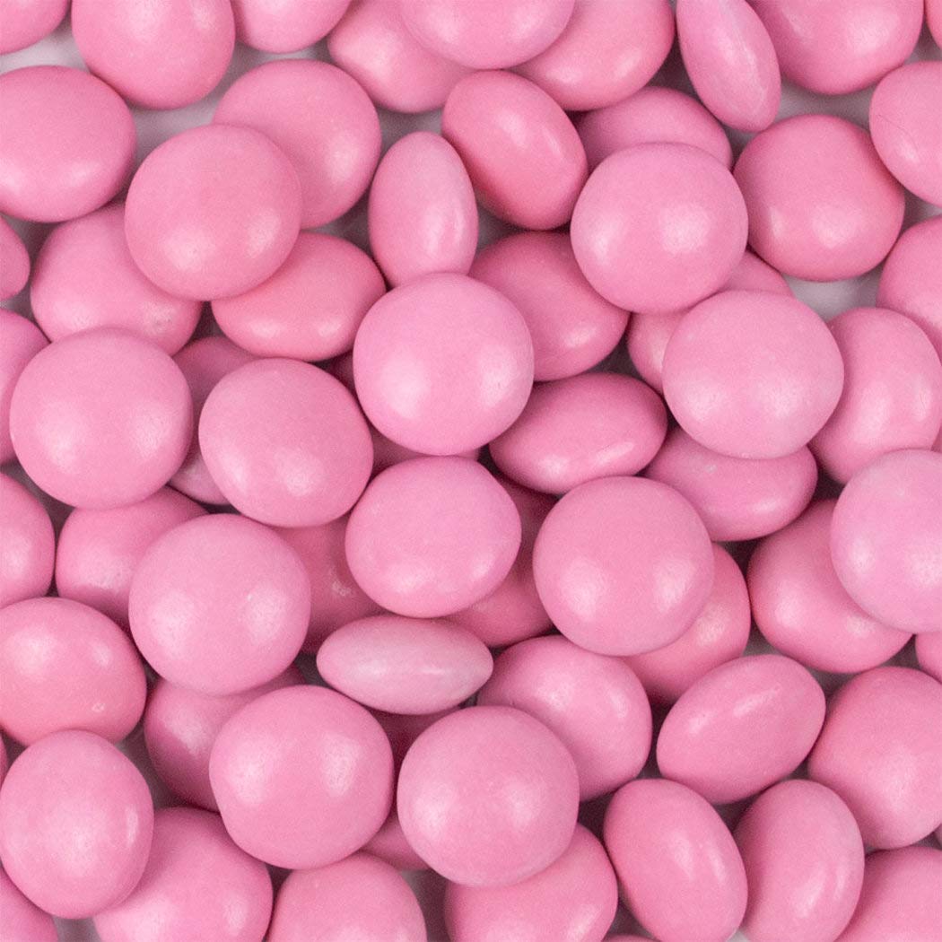 Pink Candy 2lb Bulk Milk Chocolate Minis - Delicious Party Favors, Office Snacks & Gift Baskets