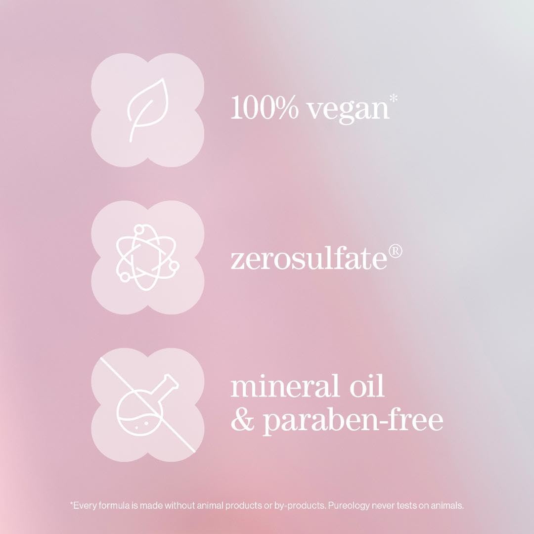 Pureology Pure Volume Volumizing Shampoo & Conditioner Set for Flat, Color-Treated Hair - Sulfate-Free, Vegan, Paraben-Free Hair Care | Boost Volume for Thin Hair & Protect Color at Home Salon