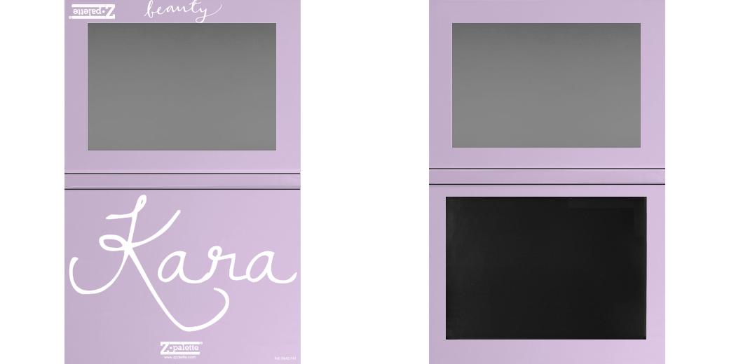 Custom Extra Large Z Palette - Magnetic Makeup Palette for Eyeshadows & Blush - Perfect for Professional Makeup Artists & Travel