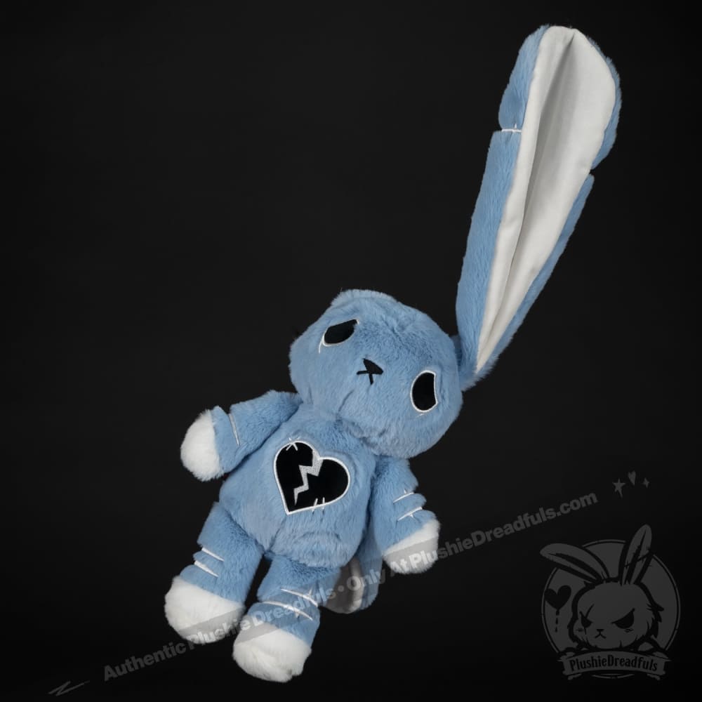 Plushie Dreadfuls Depression Rabbit V2 - Soft Stuffed Animal Toy for Anxiety Relief & Emotional Support | Perfect for Therapy, Comfort & Mental Health Awareness