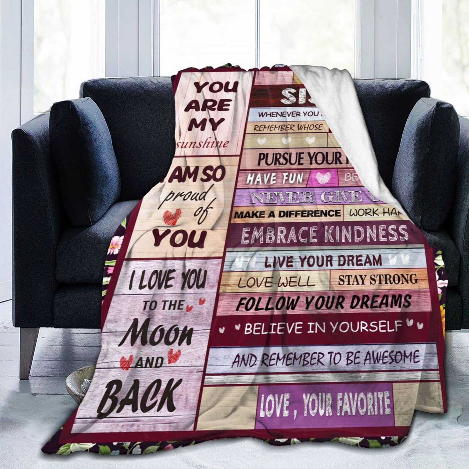 Premium Flannel Throw Blanket 80