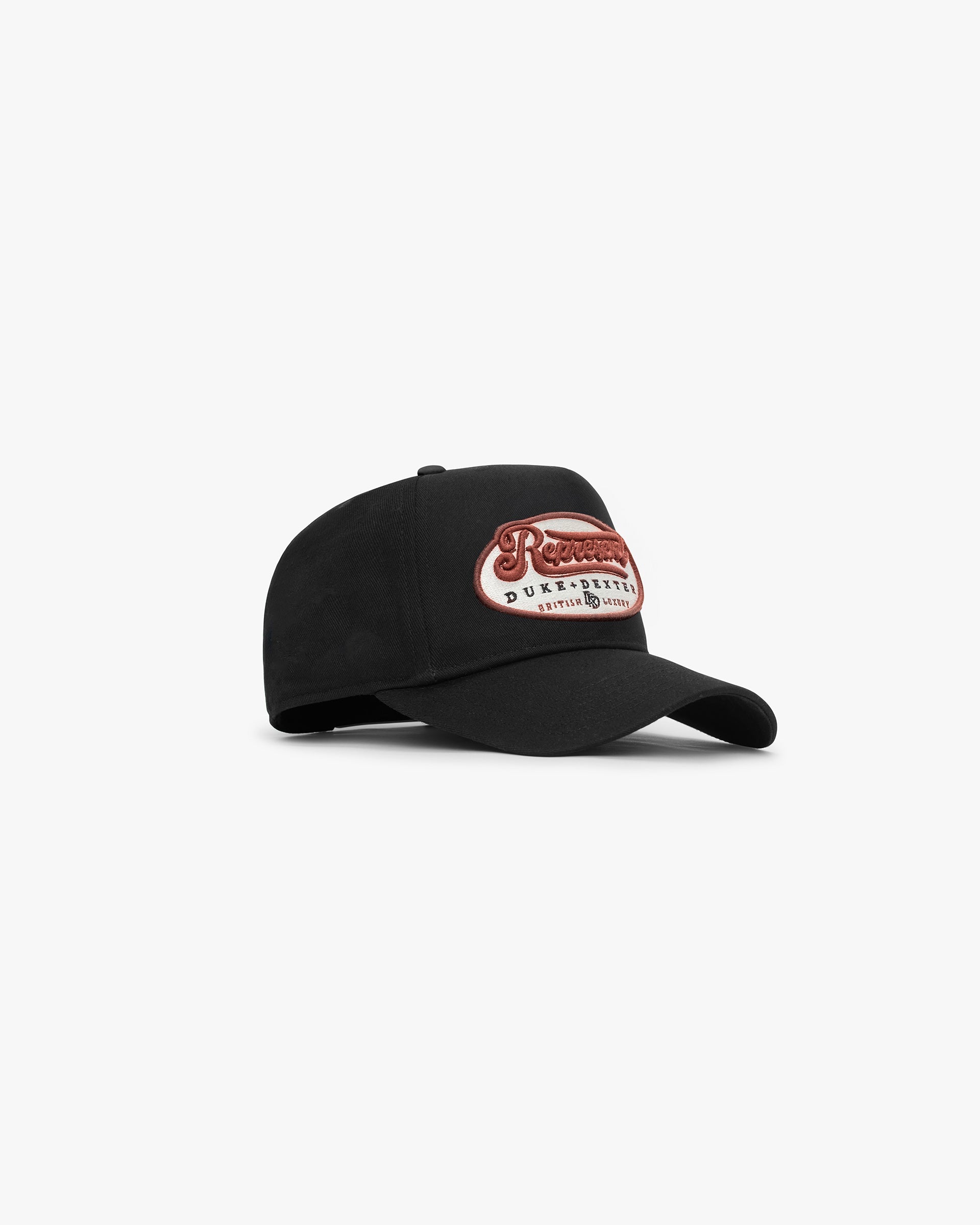 Represent X Duke + Dexter British Luxury Cap in Jet Black - Premium Men's & Women's Fashion Hat for Casual Wear & Outdoor Activities