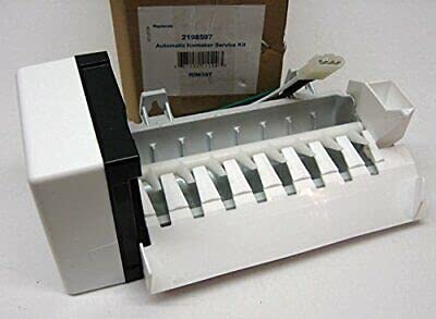 IM597 Refrigerator Ice Maker Replacement - Compatible with Whirlpool, KitchenAid, Kenmore 2198597 | Perfect for Home Kitchen, Office, and RV Refrigeration